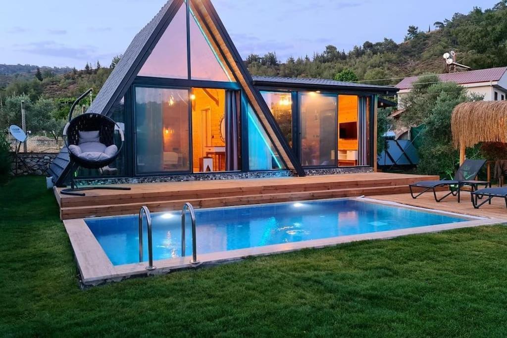 Villa Zeytin Havuzlu Jakuzili Фетхіє Екстер'єр фото